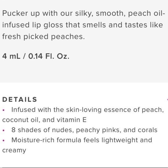 Too Faced Sweet Peach Lip Gloss 👄 - Picture 10 of 10